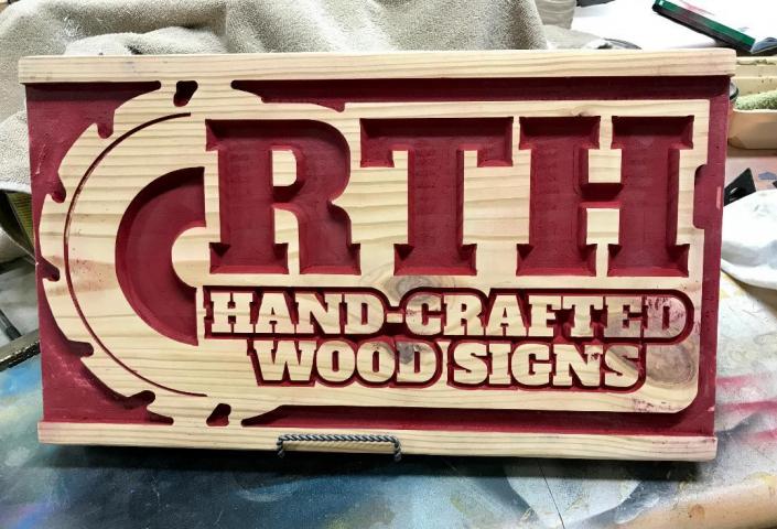 New RTH Hand-Crafted Signs & More Logo